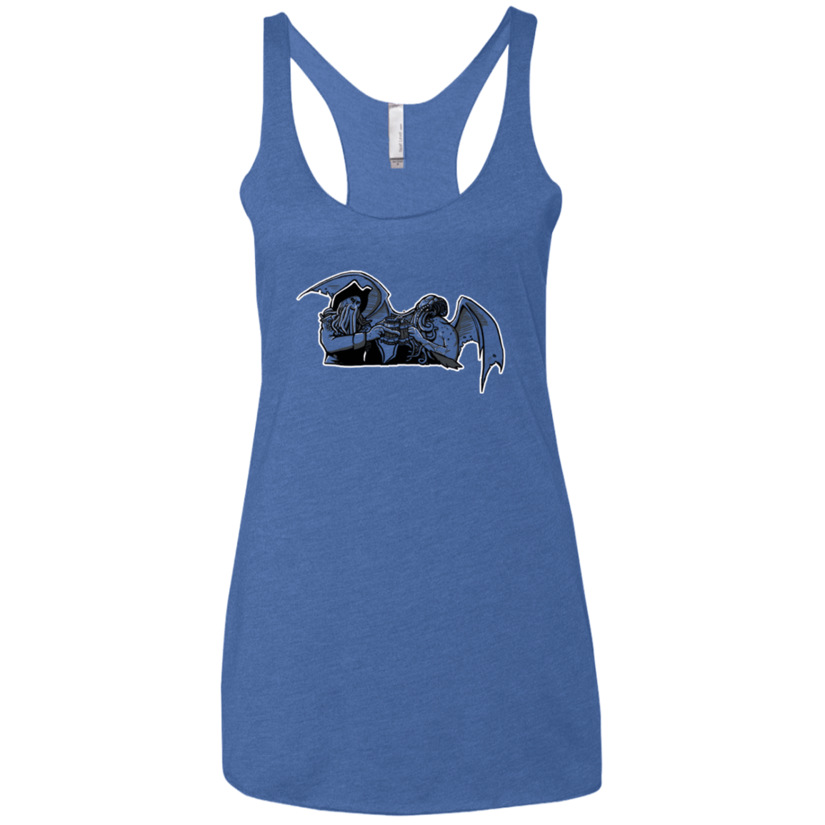 T-Shirts Vintage Royal / X-Small Shiver Me Tentacles Women's Triblend Racerback Tank