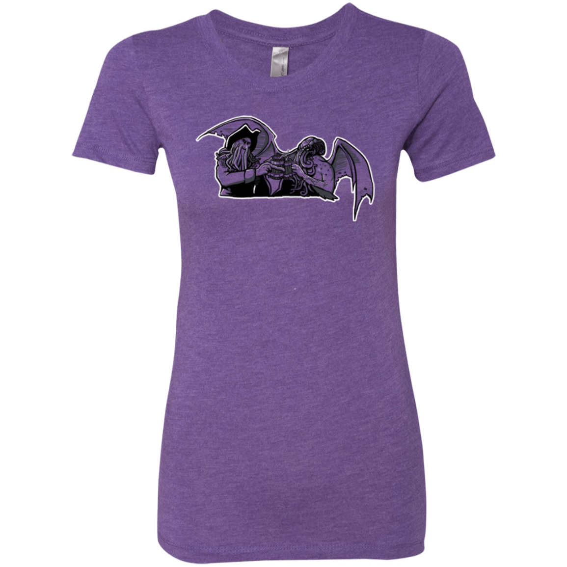 T-Shirts Purple Rush / Small Shiver Me Tentacles Women's Triblend T-Shirt