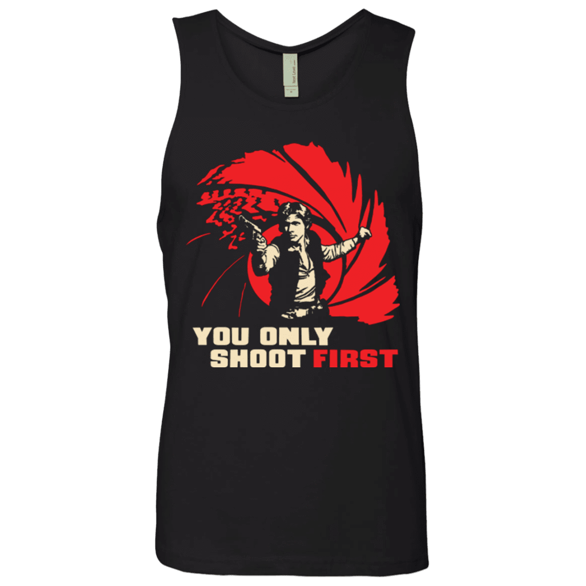 T-Shirts Black / Small Shoot First Men's Premium Tank Top