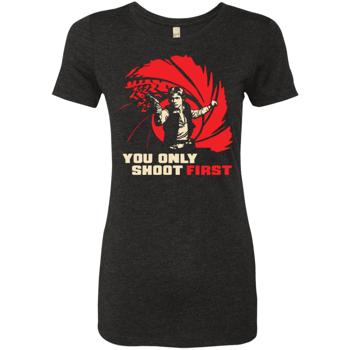 T-Shirts Vintage Black / Small Shoot First Women's Triblend T-Shirt