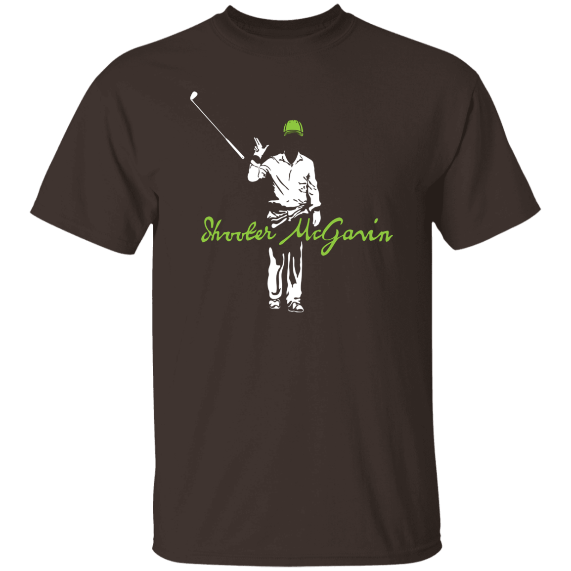 T-Shirts Dark Chocolate / S Shooter McGavin T-Shirt