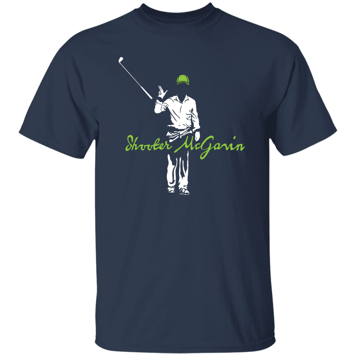 T-Shirts Navy / S Shooter McGavin T-Shirt