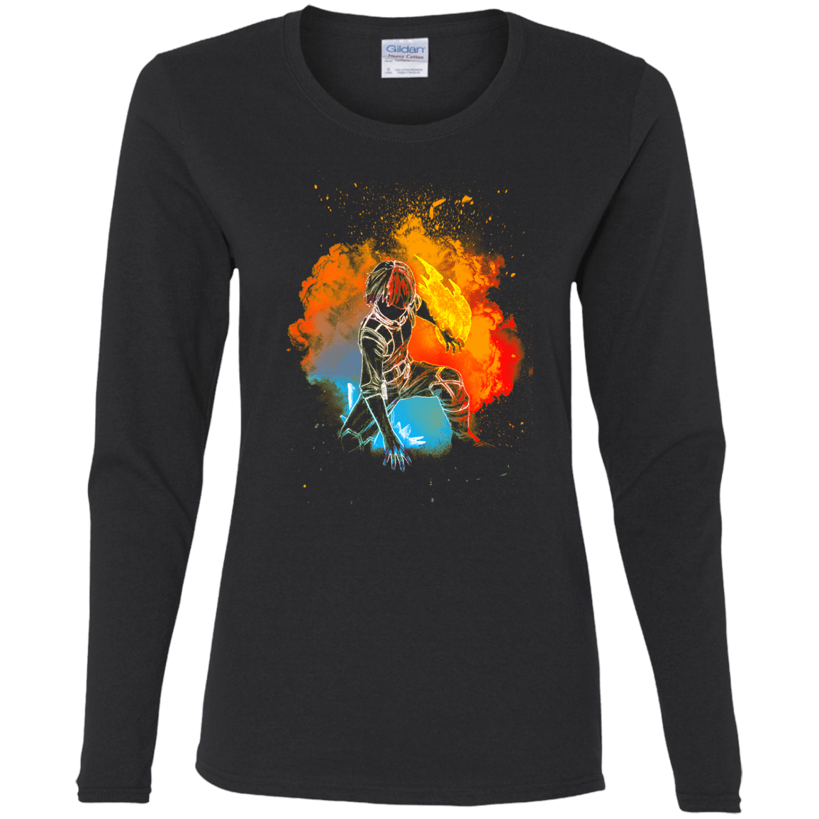 T-Shirts Black / S Shoto Soul Women's Long Sleeve T-Shirt