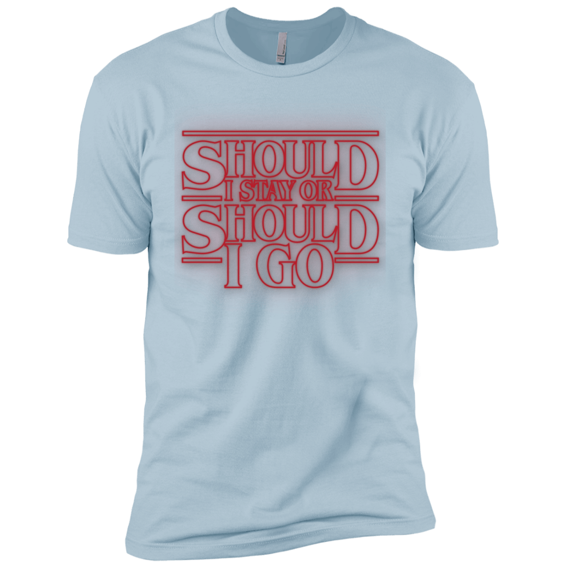T-Shirts Light Blue / YXS Should I Stay Or Should I Go Boys Premium T-Shirt