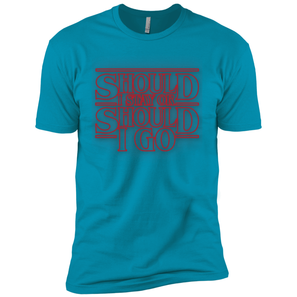 T-Shirts Turquoise / YXS Should I Stay Or Should I Go Boys Premium T-Shirt