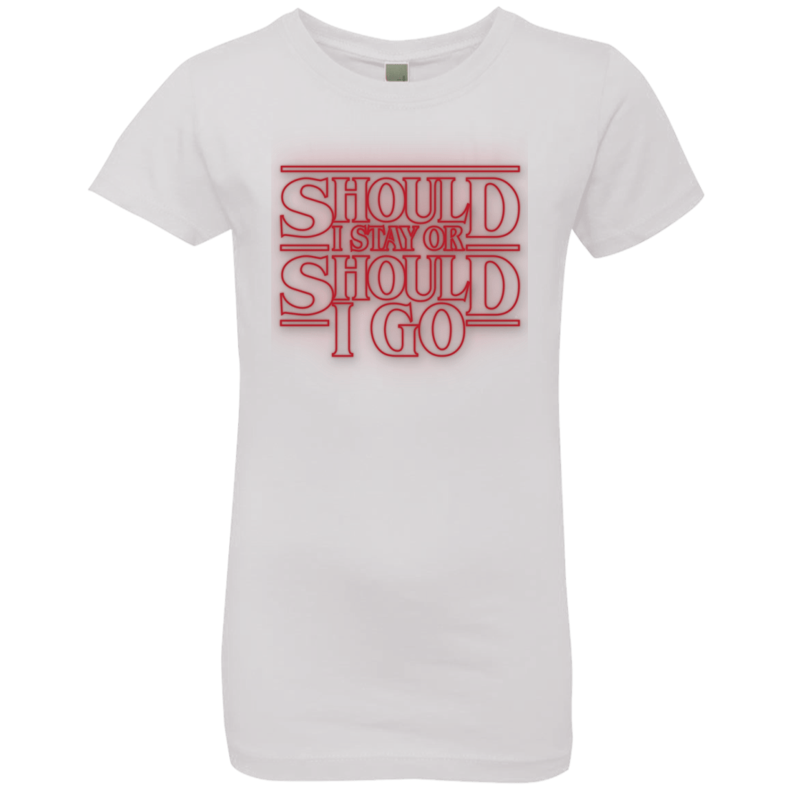 T-Shirts White / YXS Should I Stay Or Should I Go Girls Premium T-Shirt