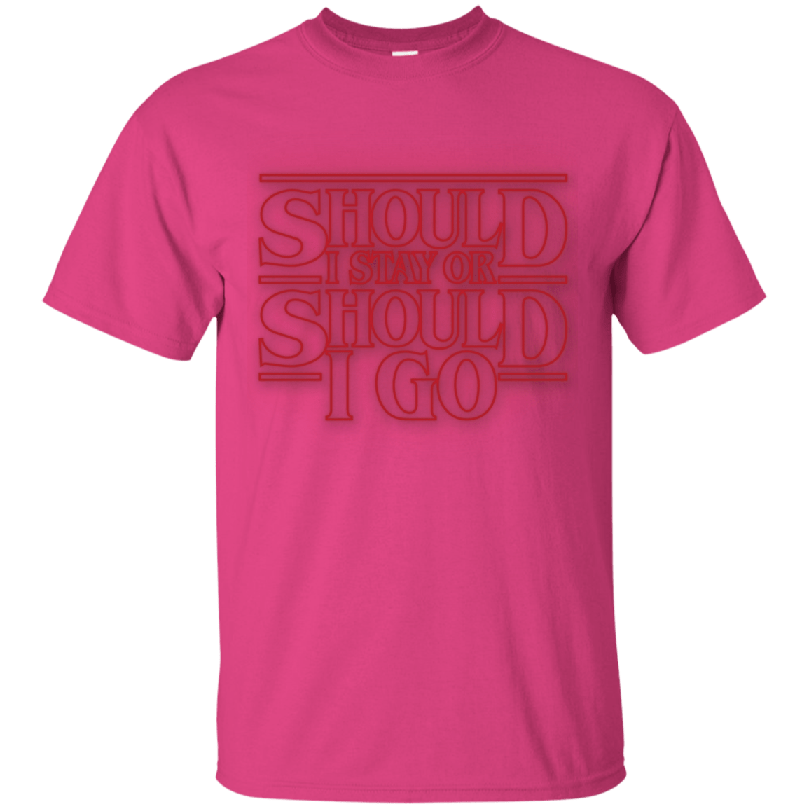 T-Shirts Heliconia / Small Should I Stay Or Should I Go T-Shirt