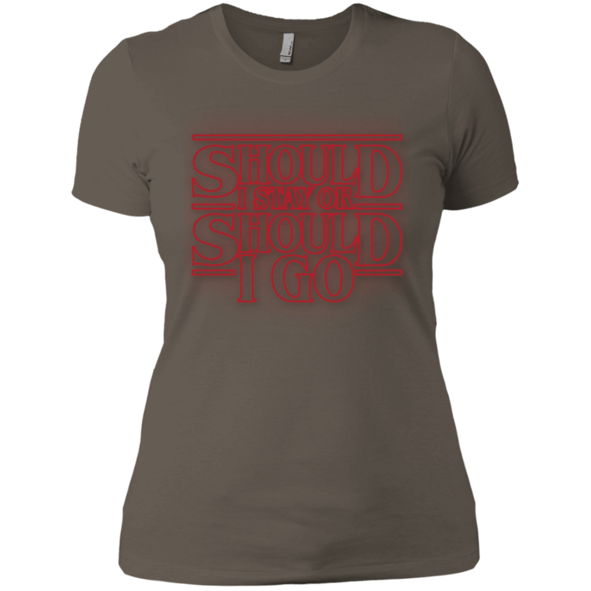 Should I Stay Or Should I Go Women's Premium T-Shirt