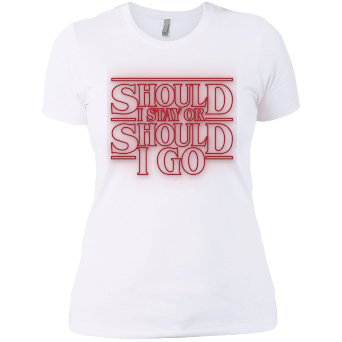 Should I Stay Or Should I Go Women's Premium T-Shirt
