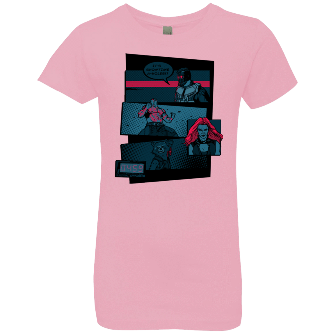 T-Shirts Light Pink / YXS Showtime Girls Premium T-Shirt