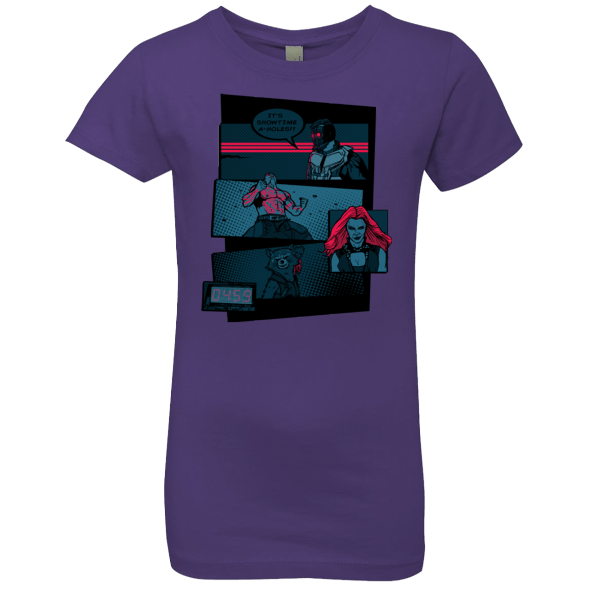 T-Shirts Purple Rush / YXS Showtime Girls Premium T-Shirt