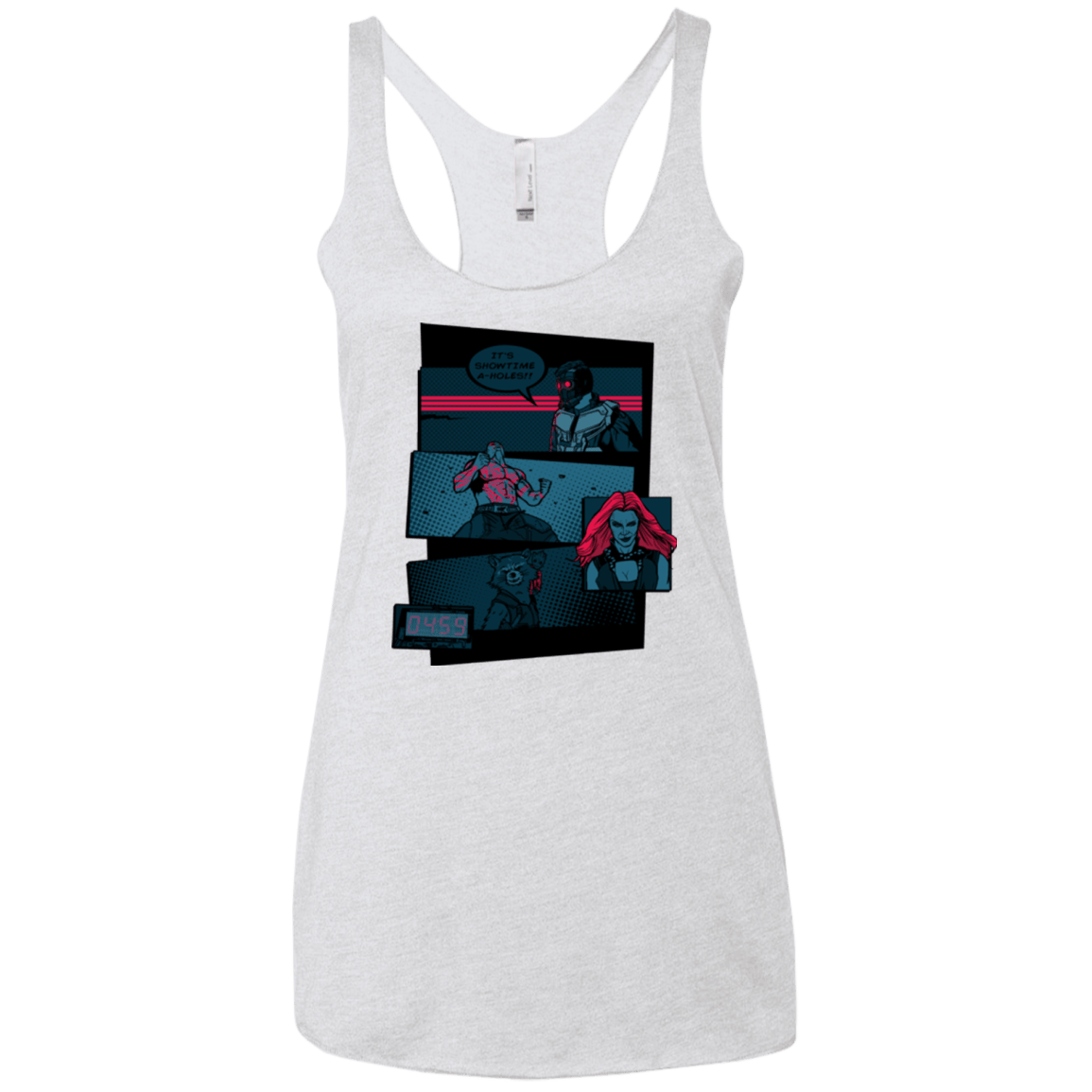 T-Shirts Heather White / X-Small Showtime Women's Triblend Racerback Tank