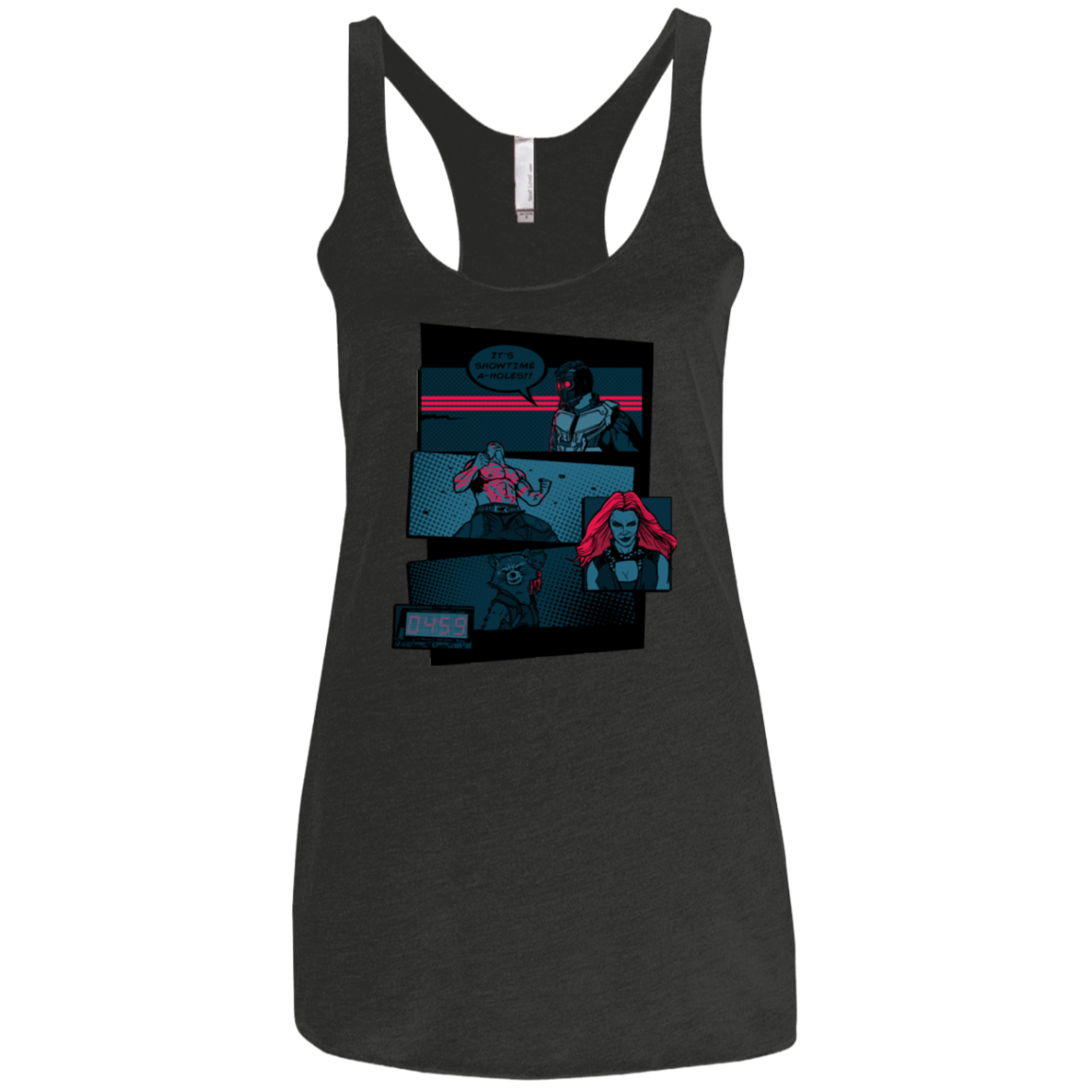 T-Shirts Vintage Black / X-Small Showtime Women's Triblend Racerback Tank