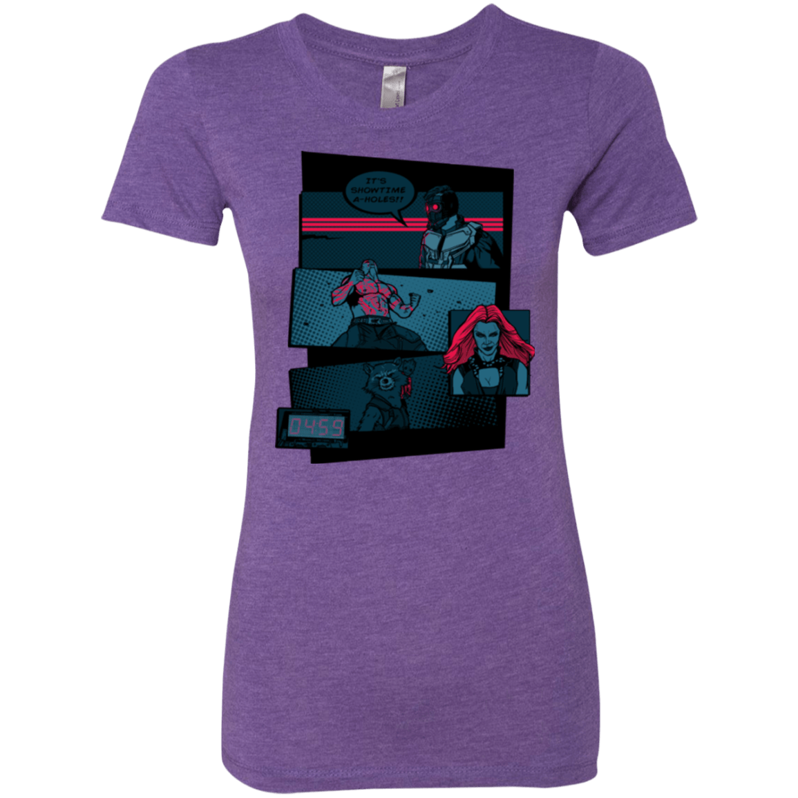 T-Shirts Purple Rush / Small Showtime Women's Triblend T-Shirt