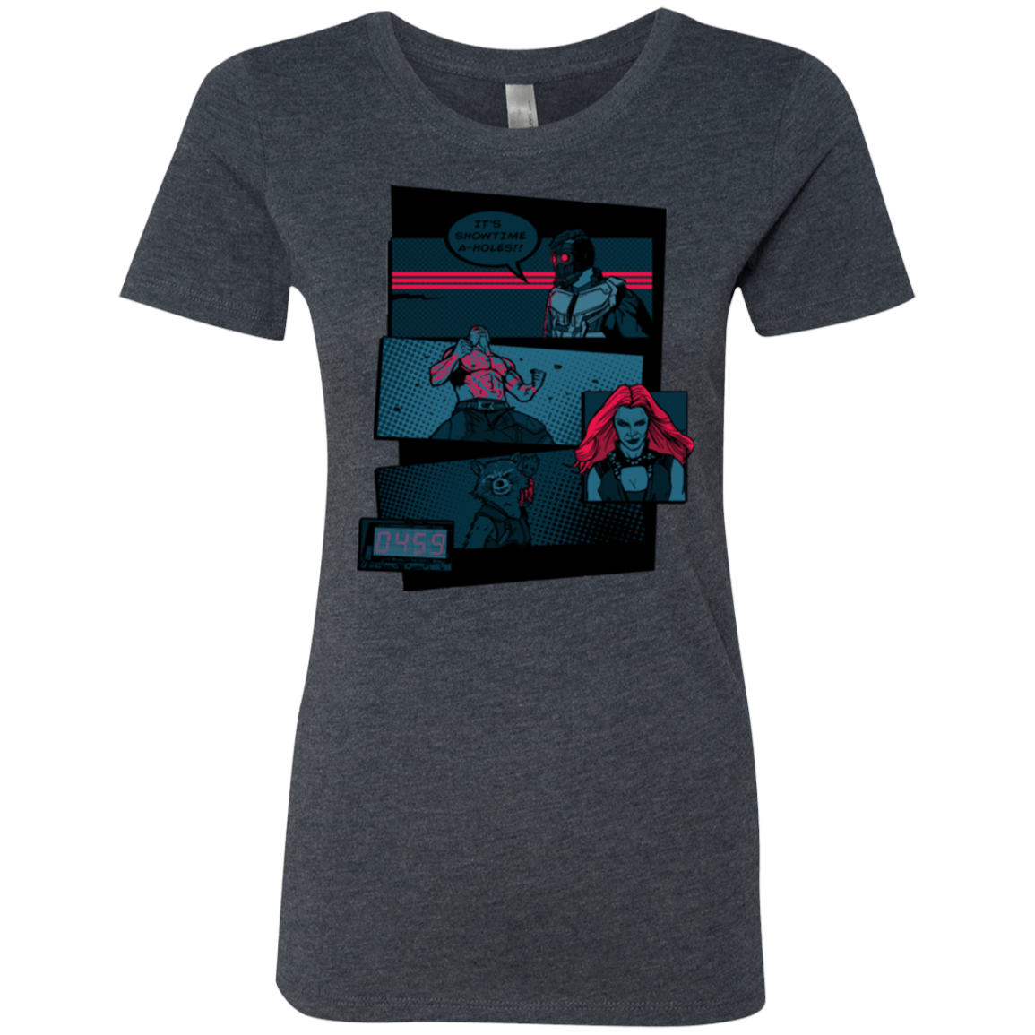 T-Shirts Vintage Navy / Small Showtime Women's Triblend T-Shirt