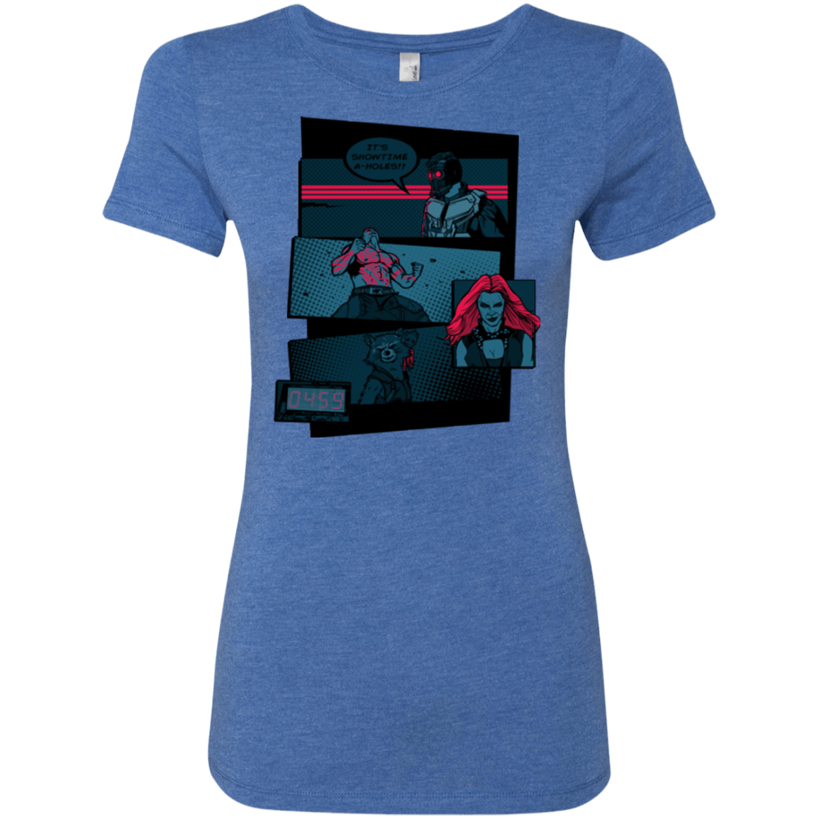 T-Shirts Vintage Royal / Small Showtime Women's Triblend T-Shirt