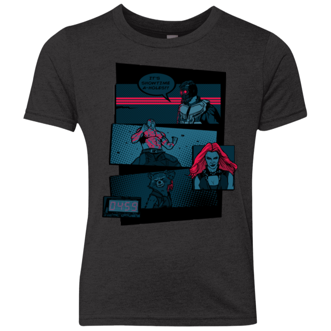 T-Shirts Vintage Black / YXS Showtime Youth Triblend T-Shirt