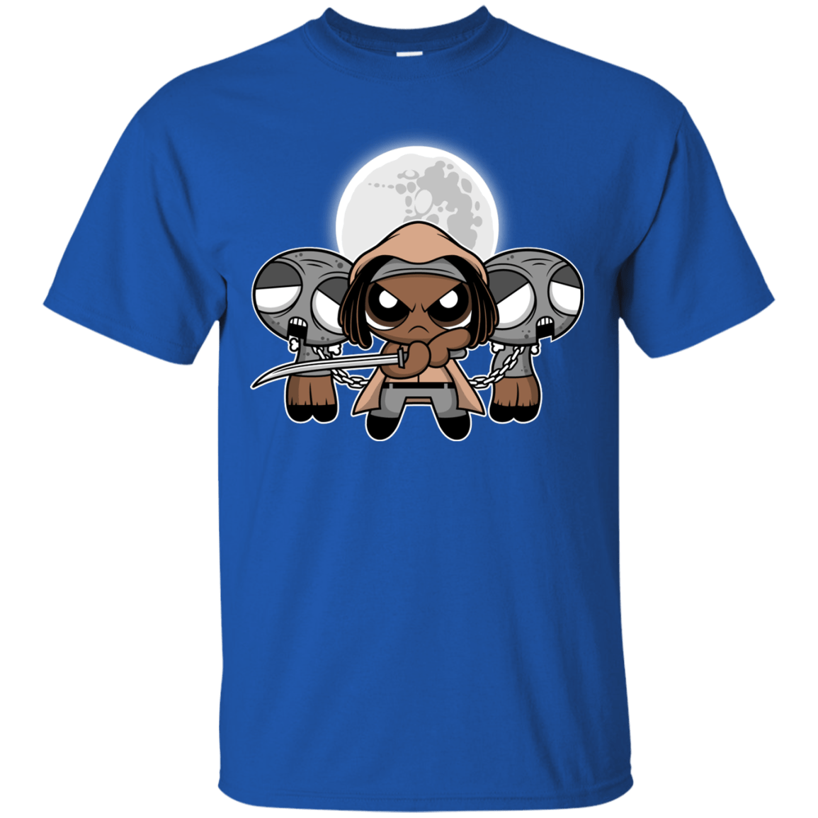 T-Shirts Royal / Small SHUFFLE AND SLICE AND NOT VERY NICE T-Shirt