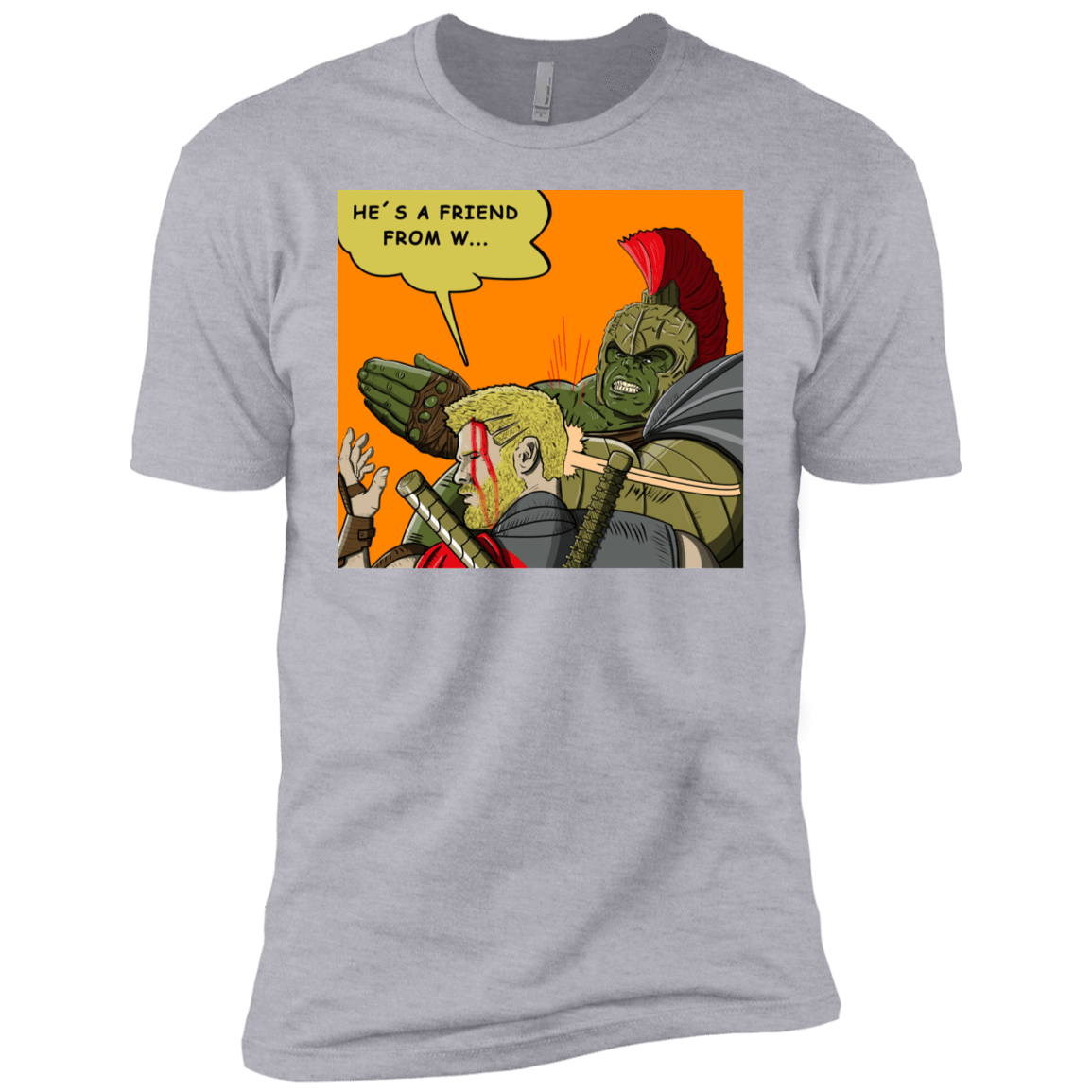 T-Shirts Heather Grey / YXS Shut Up Boys Premium T-Shirt