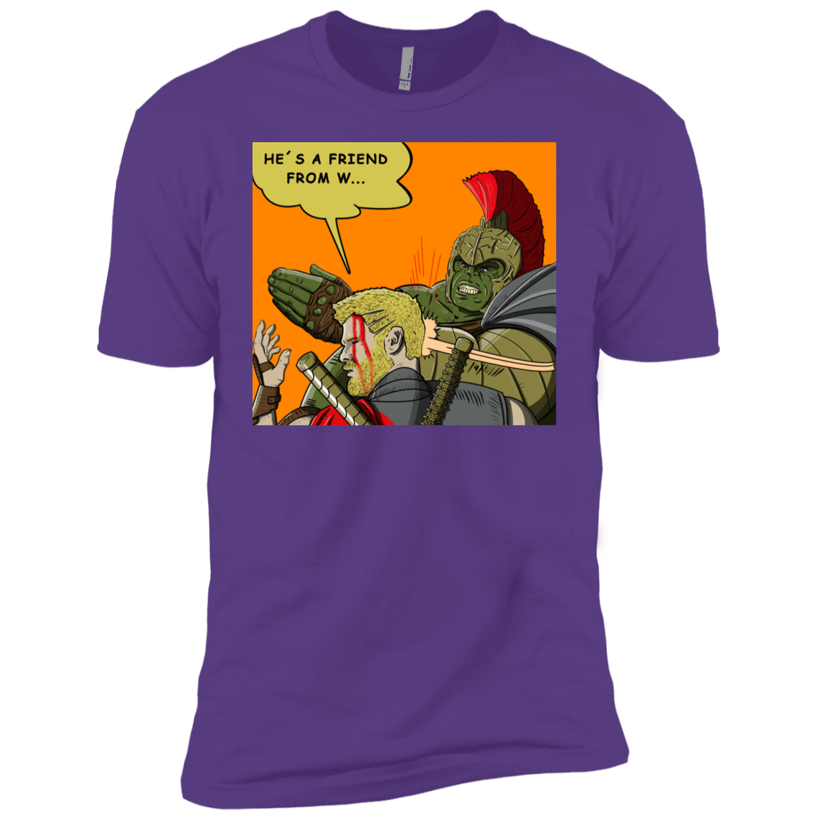 T-Shirts Purple Rush / YXS Shut Up Boys Premium T-Shirt
