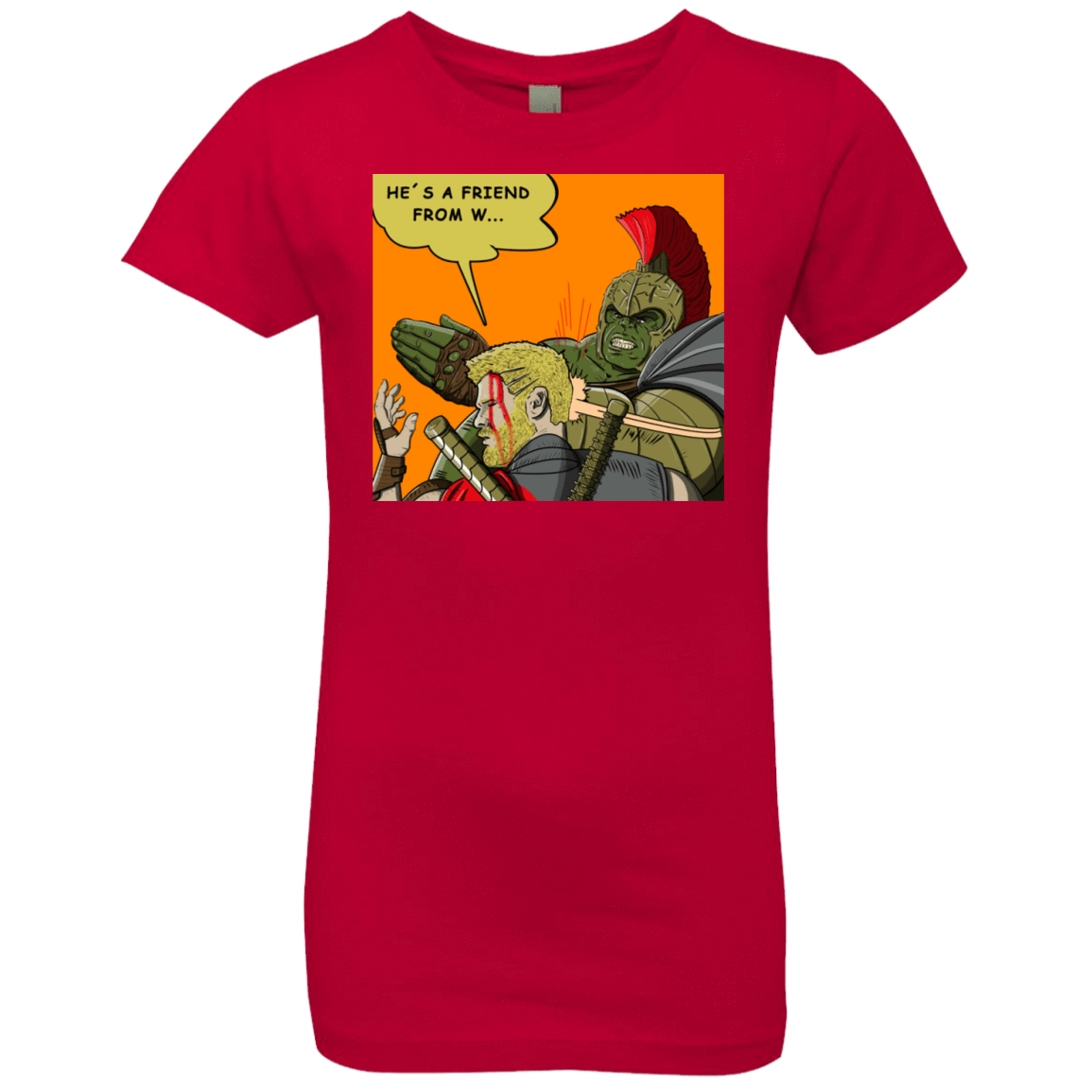 T-Shirts Red / YXS Shut Up Girls Premium T-Shirt