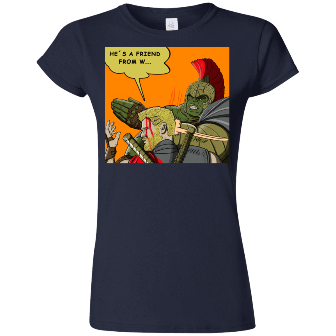 T-Shirts Navy / S Shut Up Junior Slimmer-Fit T-Shirt