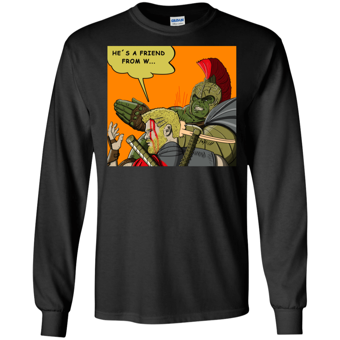 T-Shirts Black / S Shut Up Men's Long Sleeve T-Shirt