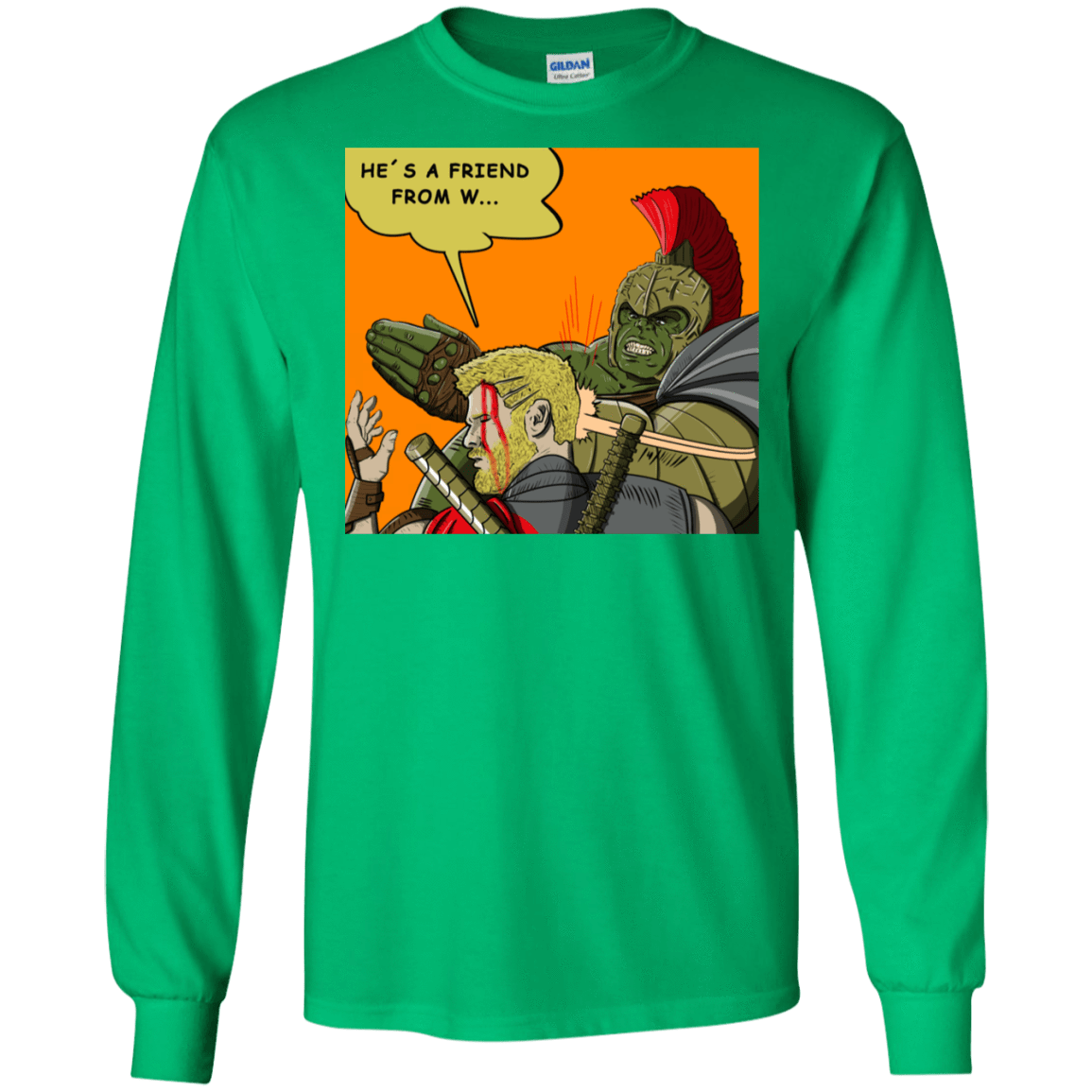T-Shirts Irish Green / S Shut Up Men's Long Sleeve T-Shirt