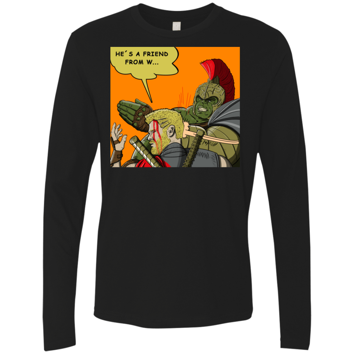 T-Shirts Black / S Shut Up Men's Premium Long Sleeve