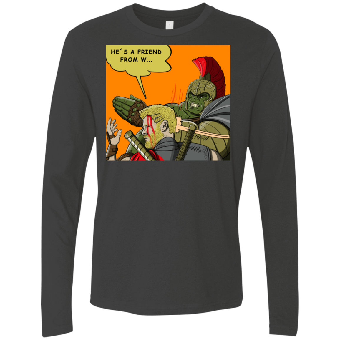 T-Shirts Heavy Metal / S Shut Up Men's Premium Long Sleeve