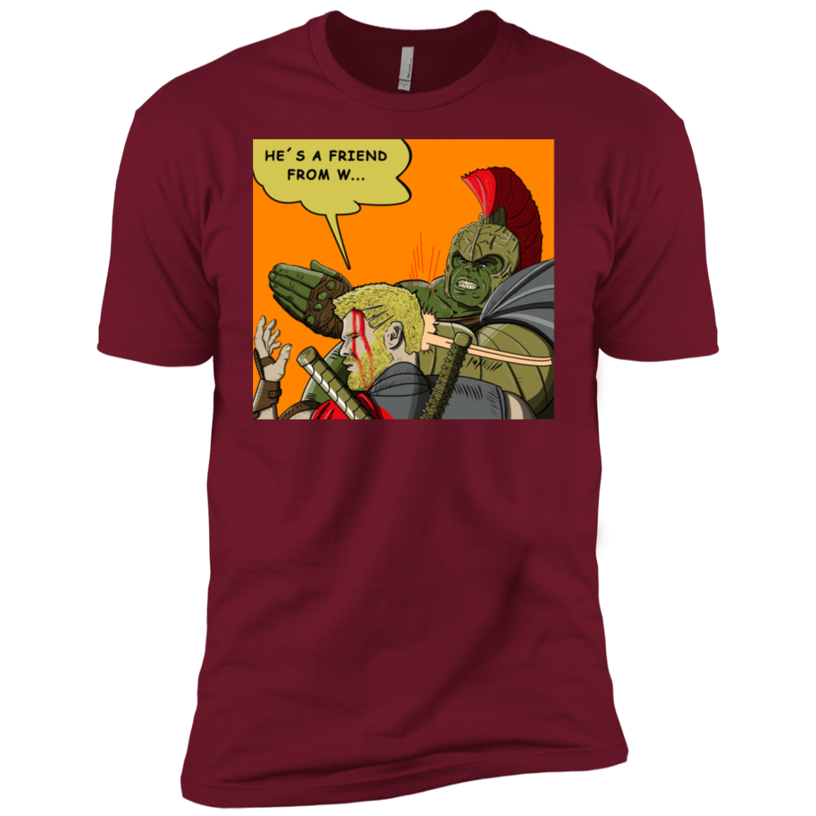 T-Shirts Cardinal / X-Small Shut Up Men's Premium T-Shirt