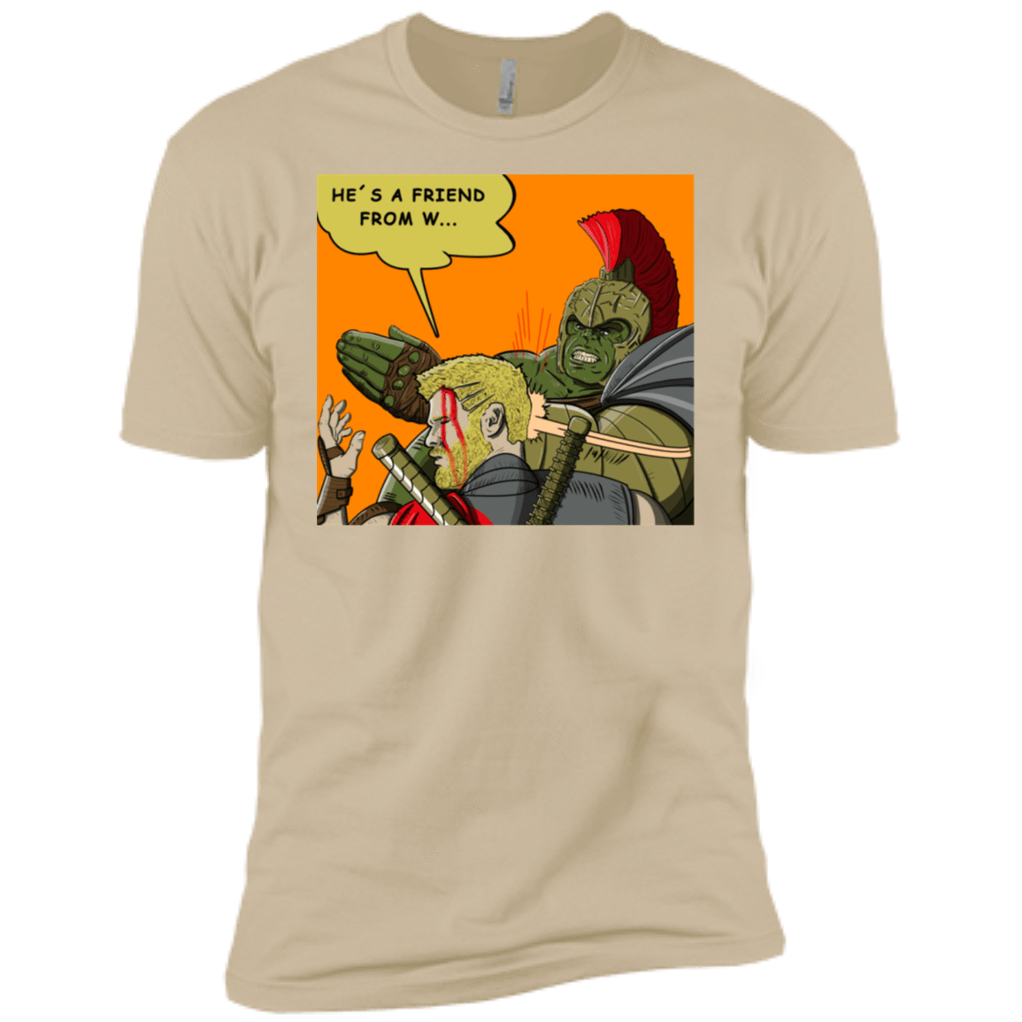 T-Shirts Sand / X-Small Shut Up Men's Premium T-Shirt