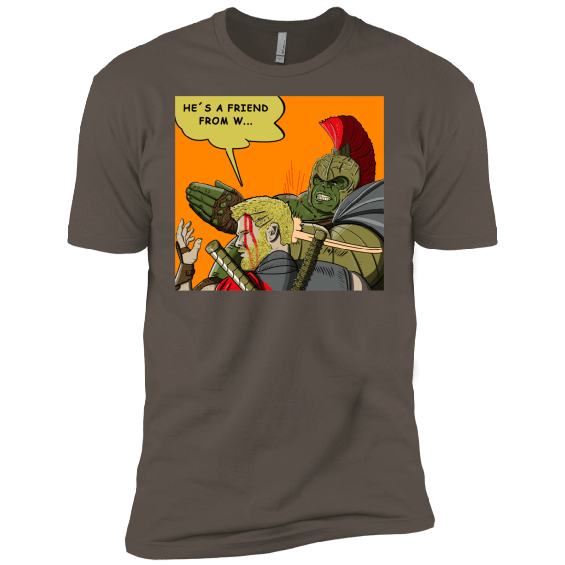 T-Shirts Warm Grey / X-Small Shut Up Men's Premium T-Shirt