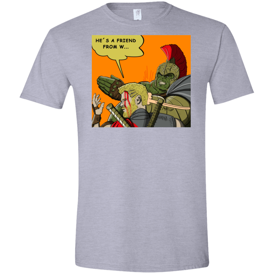 T-Shirts Sport Grey / X-Small Shut Up Men's Semi-Fitted Softstyle