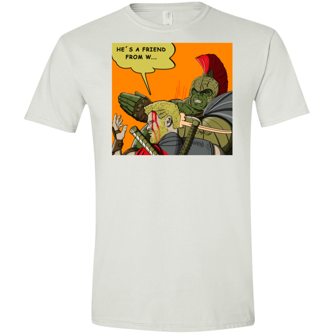 T-Shirts White / X-Small Shut Up Men's Semi-Fitted Softstyle