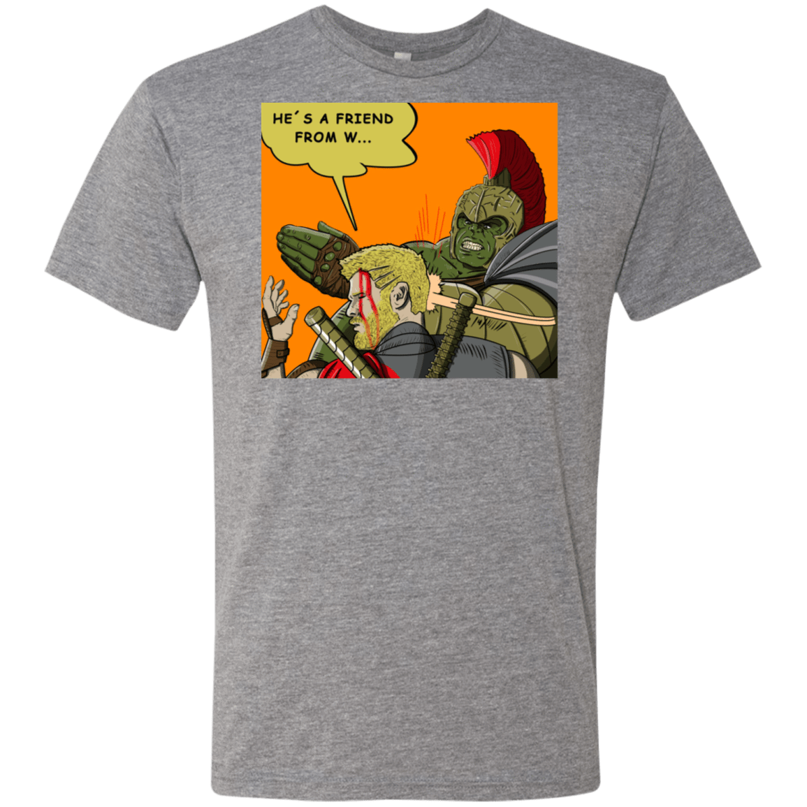 T-Shirts Premium Heather / S Shut Up Men's Triblend T-Shirt