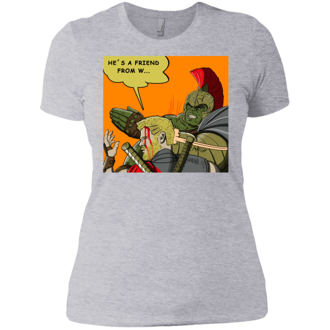 T-Shirts Heather Grey / X-Small Shut Up Women's Premium T-Shirt