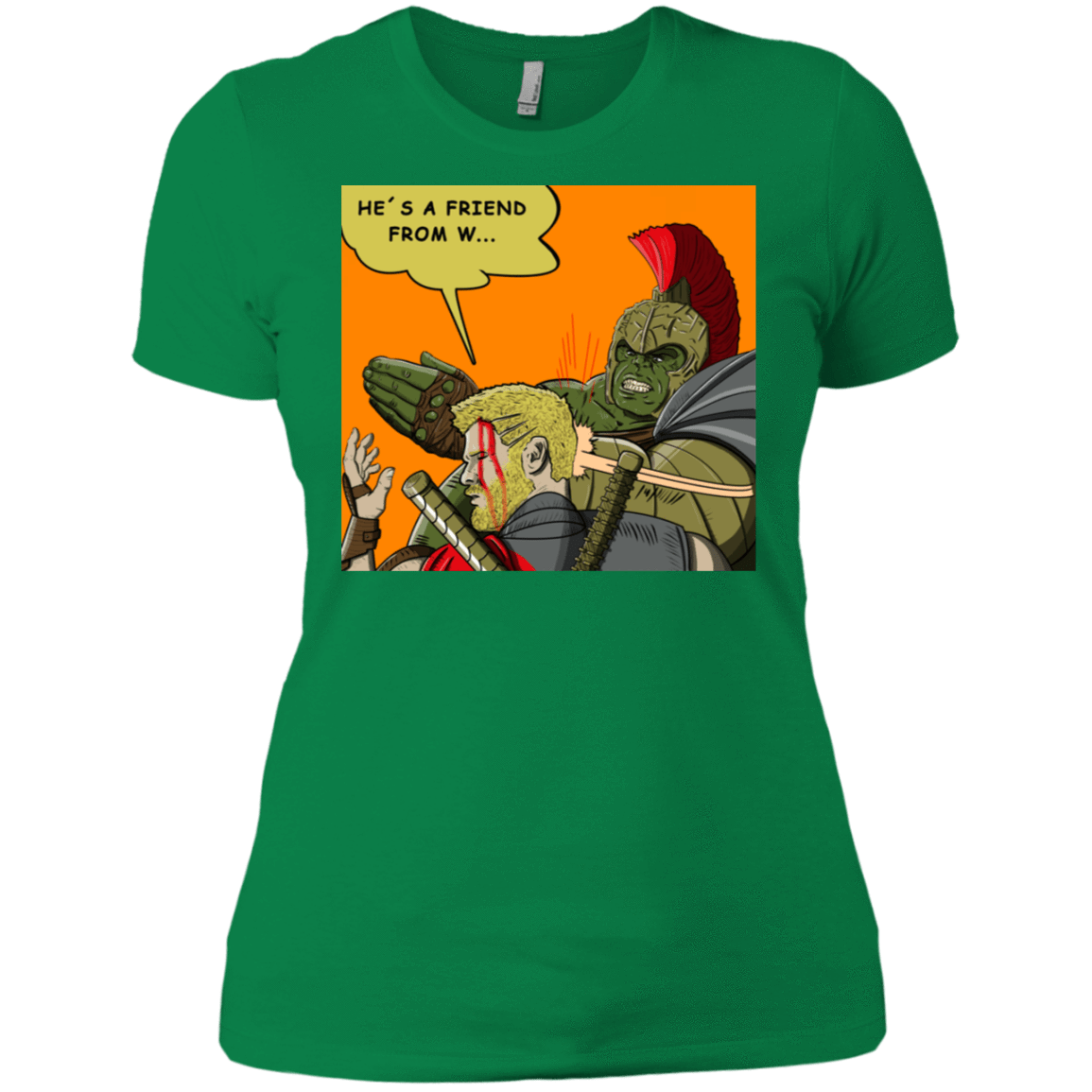 T-Shirts Kelly Green / X-Small Shut Up Women's Premium T-Shirt
