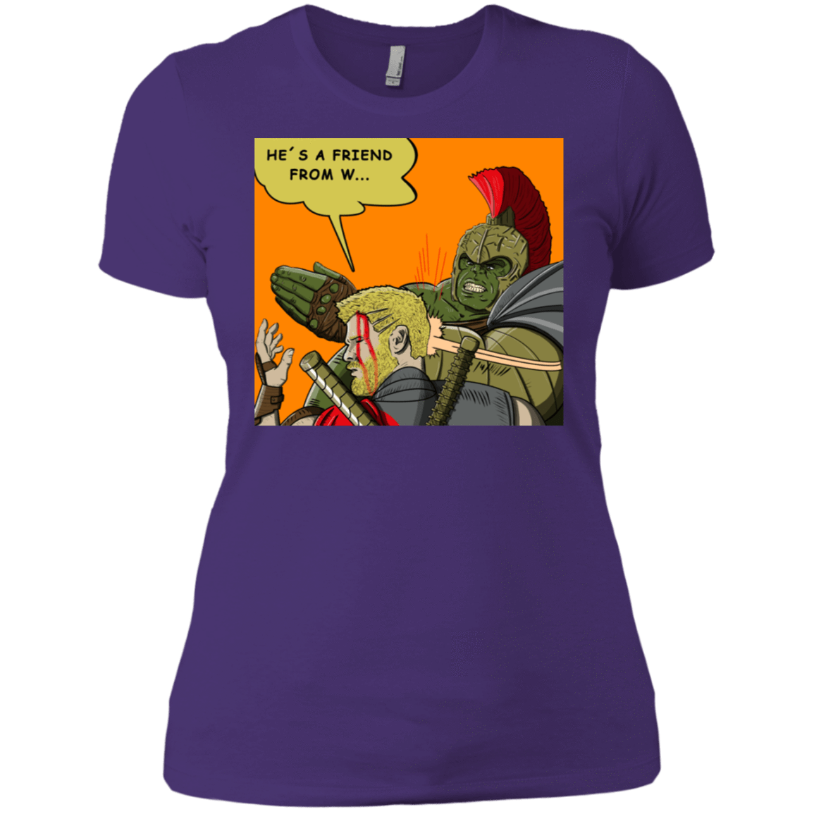 T-Shirts Purple Rush/ / X-Small Shut Up Women's Premium T-Shirt