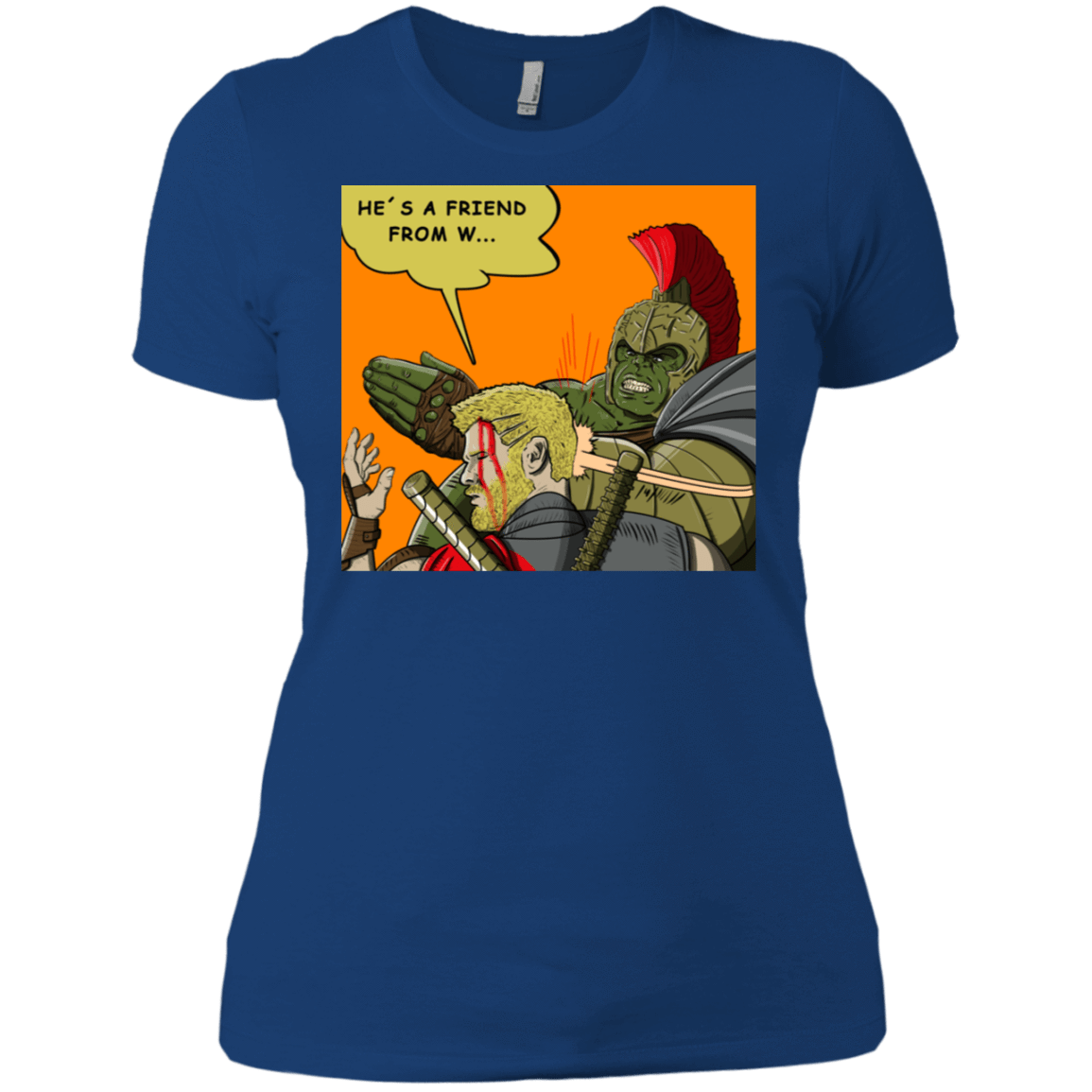 T-Shirts Royal / X-Small Shut Up Women's Premium T-Shirt