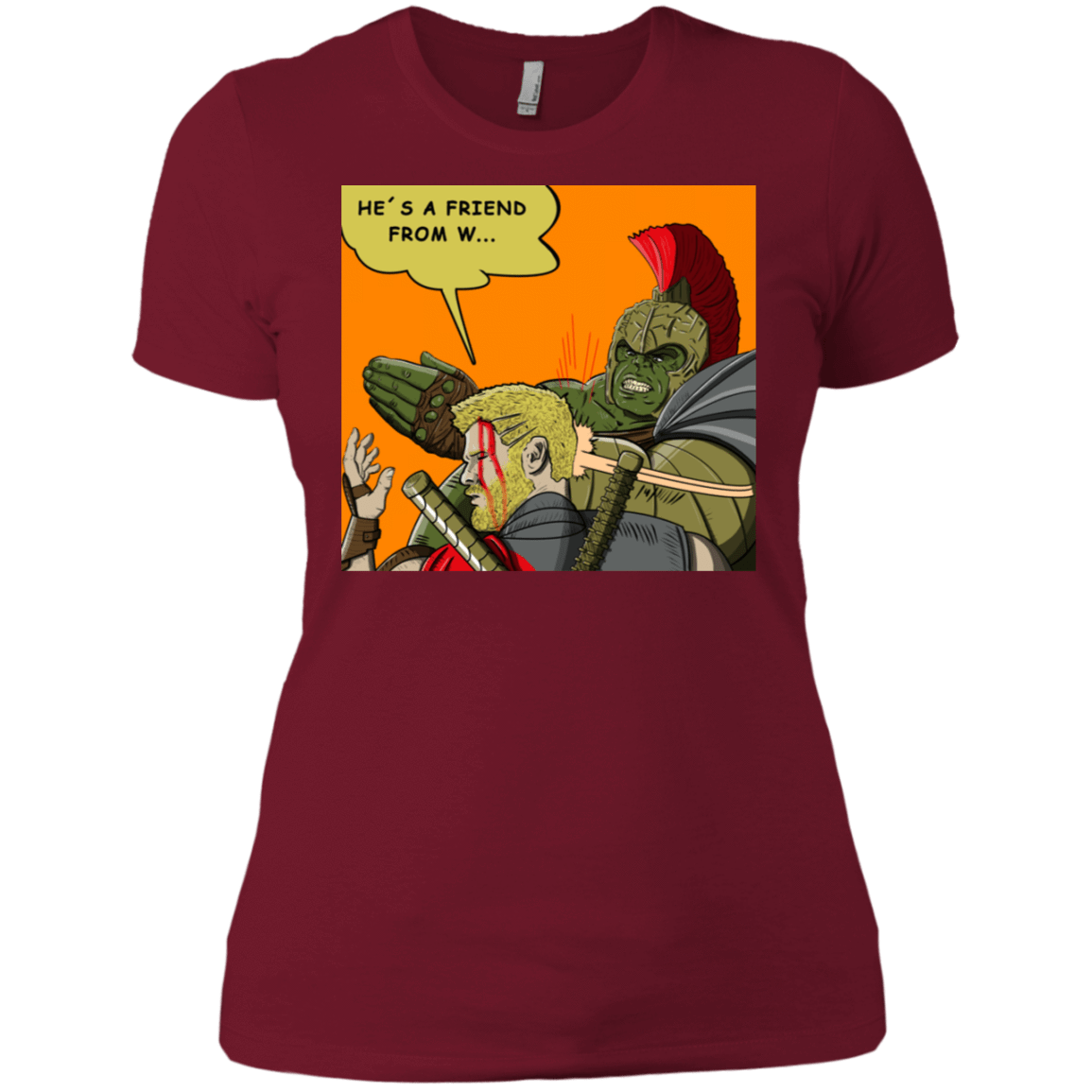 T-Shirts Scarlet / S Shut Up Women's Premium T-Shirt