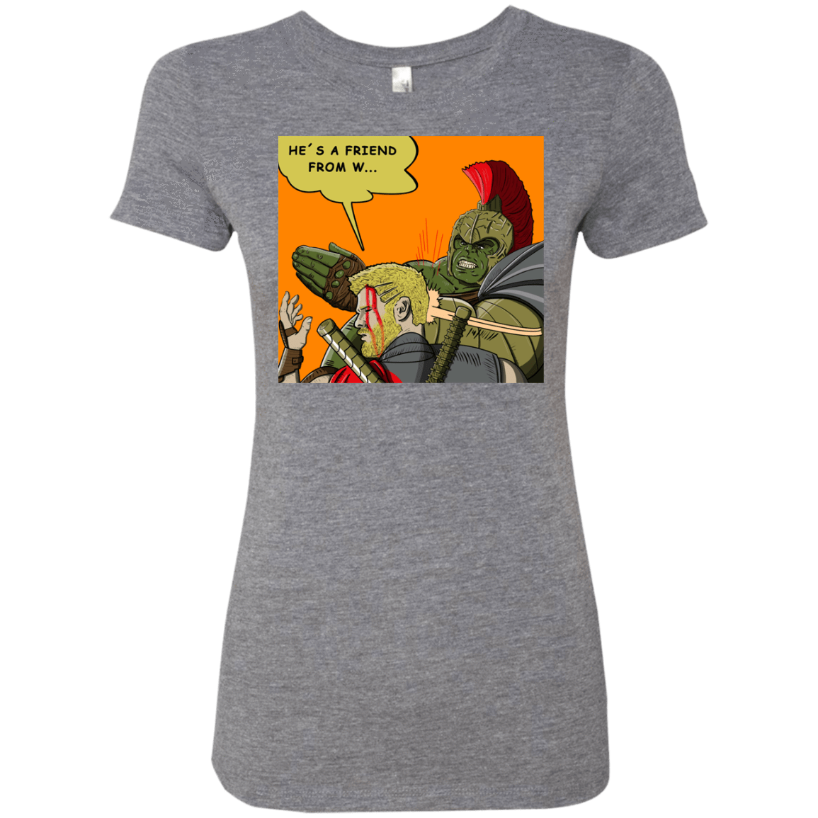 T-Shirts Premium Heather / S Shut Up Women's Triblend T-Shirt