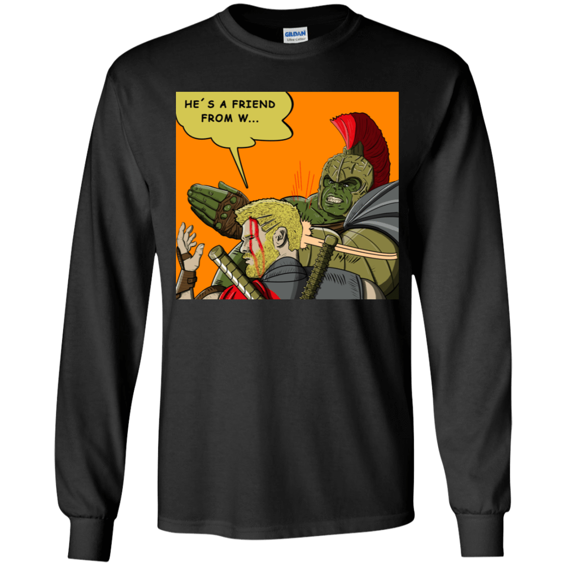 T-Shirts Black / YS Shut Up Youth Long Sleeve T-Shirt