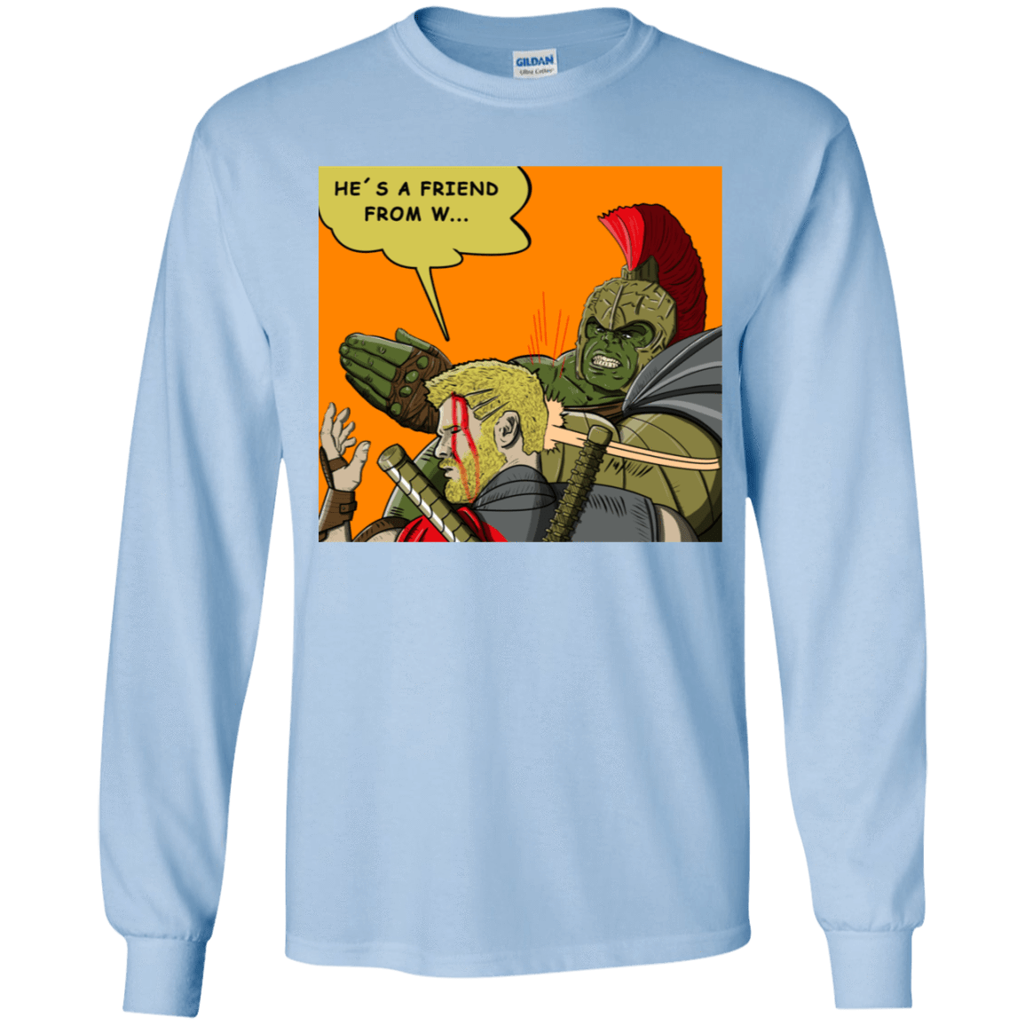 T-Shirts Light Blue / YS Shut Up Youth Long Sleeve T-Shirt