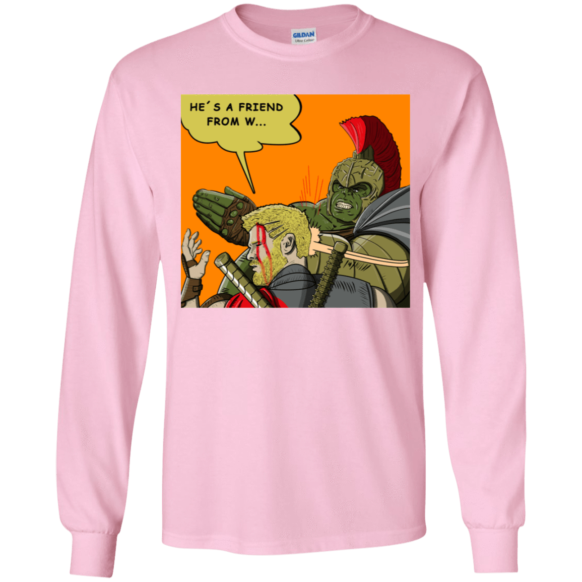 T-Shirts Light Pink / YS Shut Up Youth Long Sleeve T-Shirt