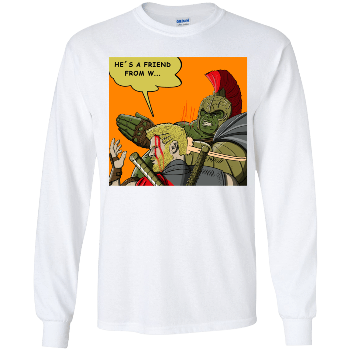 T-Shirts White / YS Shut Up Youth Long Sleeve T-Shirt