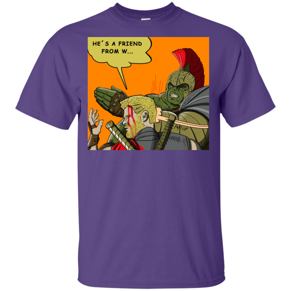 T-Shirts Purple / YXS Shut Up Youth T-Shirt