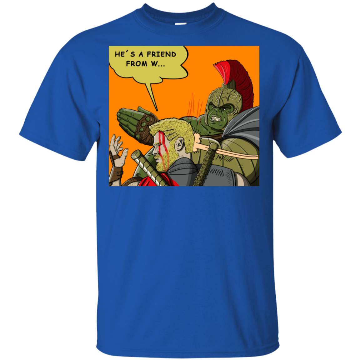 T-Shirts Royal / YXS Shut Up Youth T-Shirt