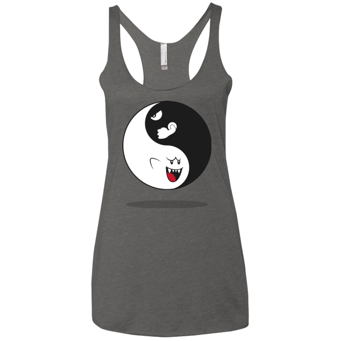 T-Shirts Premium Heather / X-Small Shy and Angry Women's Triblend Racerback Tank