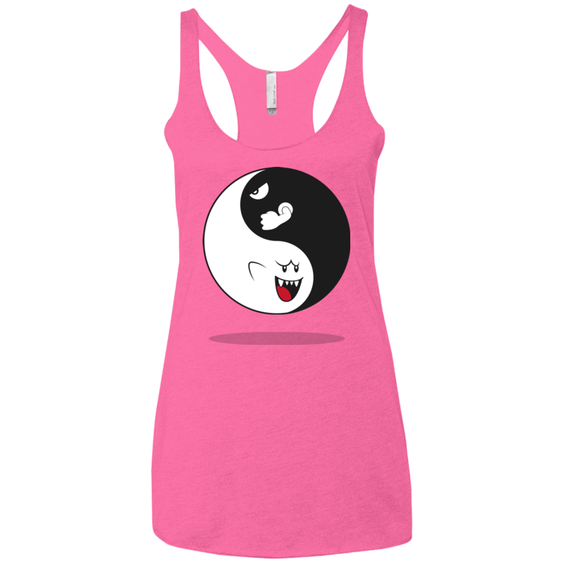 T-Shirts Vintage Pink / X-Small Shy and Angry Women's Triblend Racerback Tank